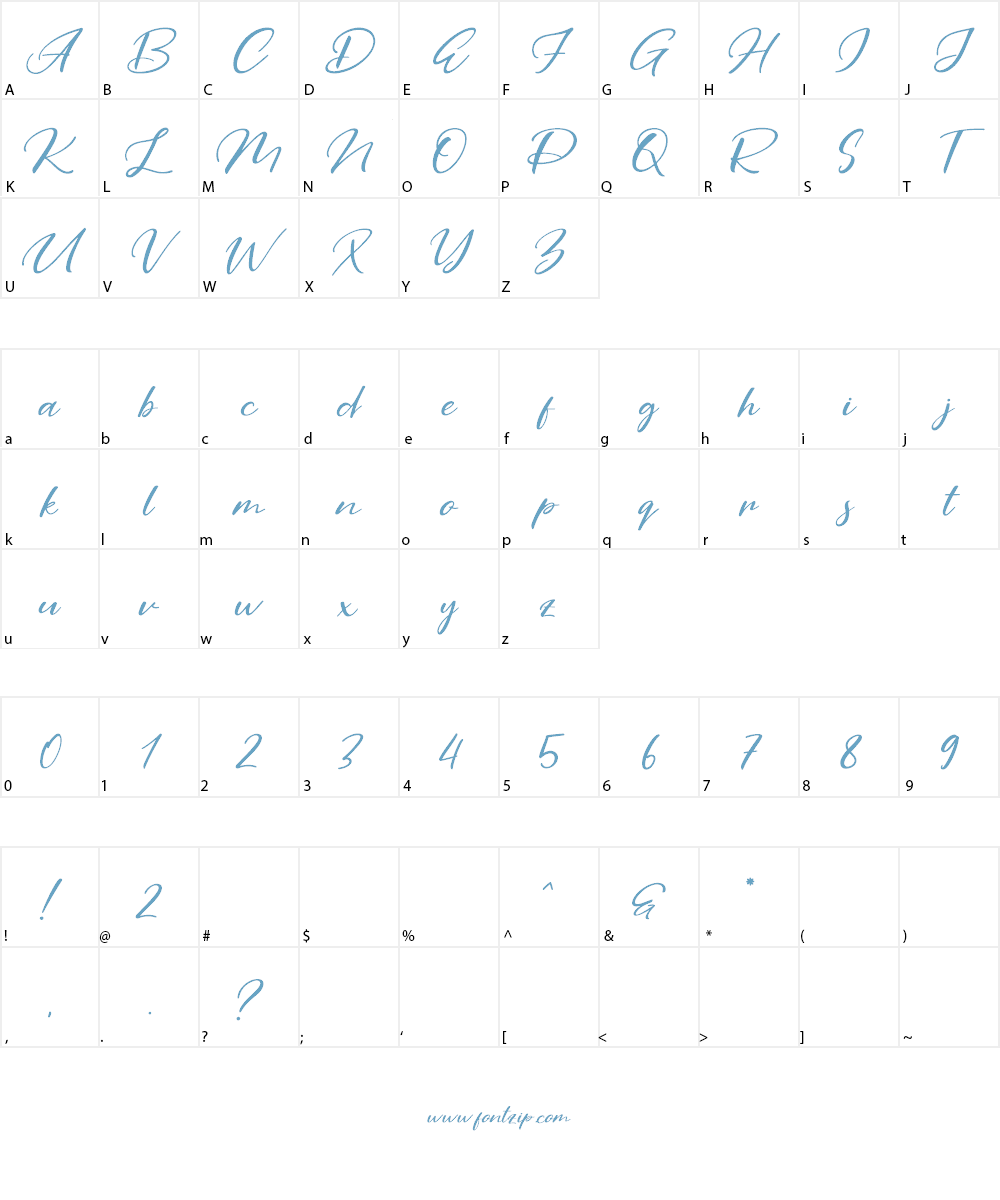 Purple Pen Font Character
